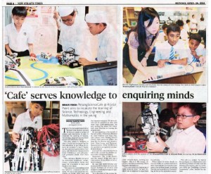 NST Café serves knowledge to enquiring minds